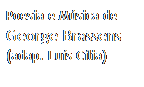 Caixa de texto: Poesia e Música de
George Brassens
(adap. Luís Cília)