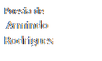 Caixa de texto: Poesia de
&nbsp;Armindo Rodrigues
